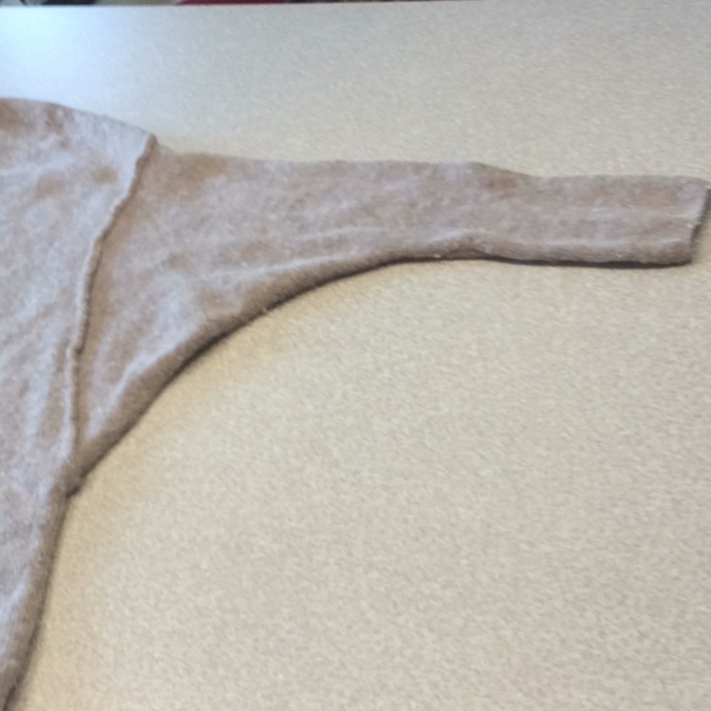 Free People Softly Vee Tan Sweater - Size XS - Picture 6 of 16